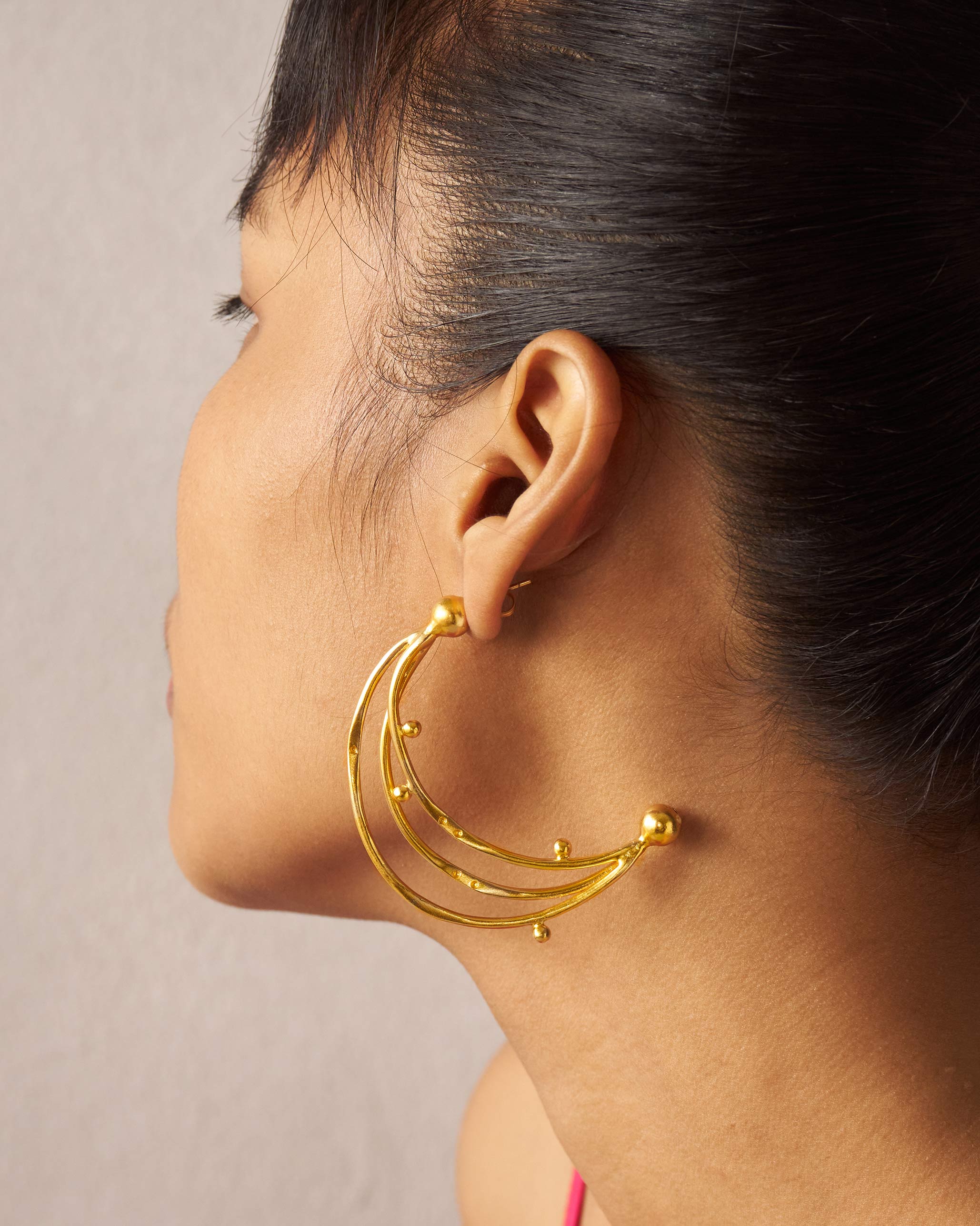 Celestial Hoops - Gold