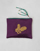 Plumeria Pouch - Purple