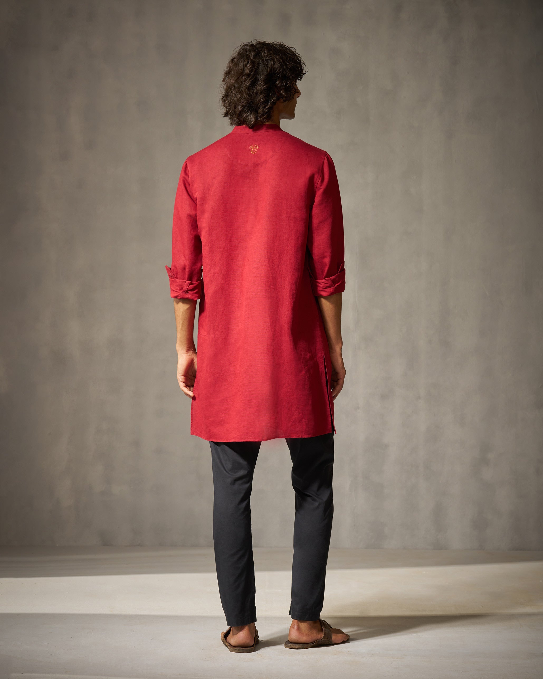 Staple Kurta - Red