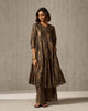 Sara Kurta - Oak Brown Foil Print