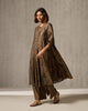 Sara Kurta - Oak Brown Foil Print