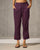 Novel Narrow Pants - Purple