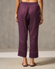 Novel Narrow Pants - Purple