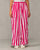 Recess Pants - Fuchsia & White Stripes