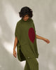 Turtle Neck Top - Olive