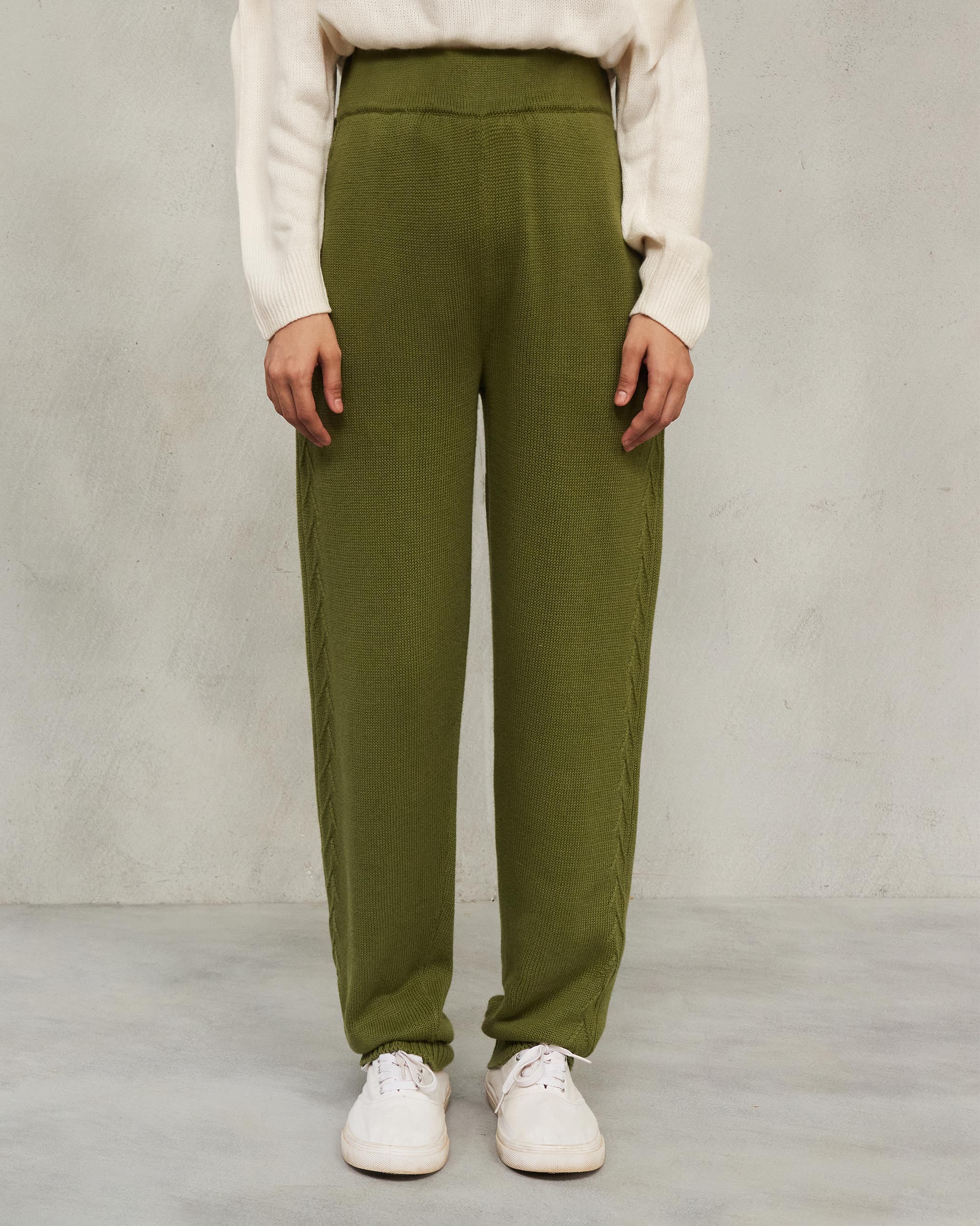 Pull-on Pants - Olive