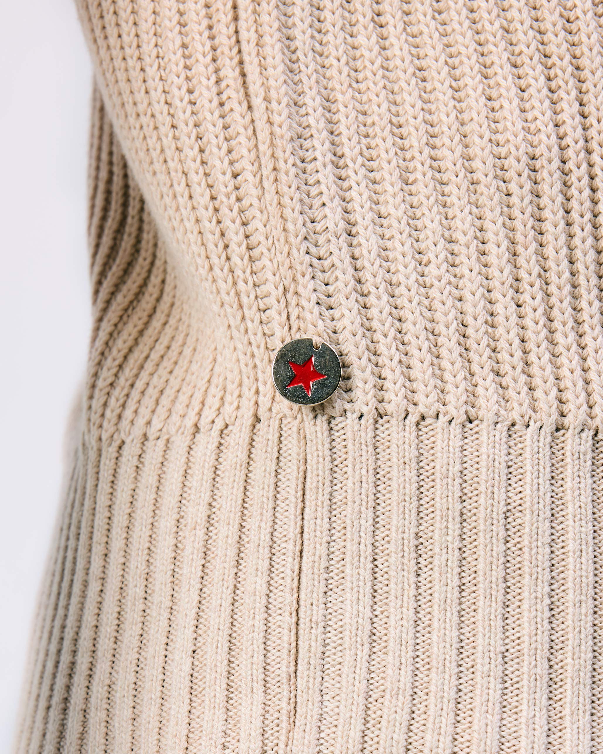 Yule V-neck Sweater - Oatmeal