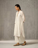 Chaand Pocket Kurta & Slip - Ivory