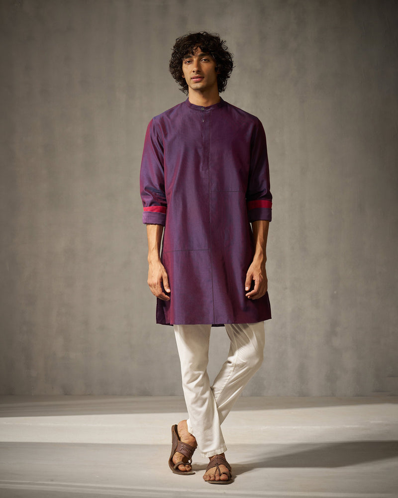 Moonbeam Kurta - Purple