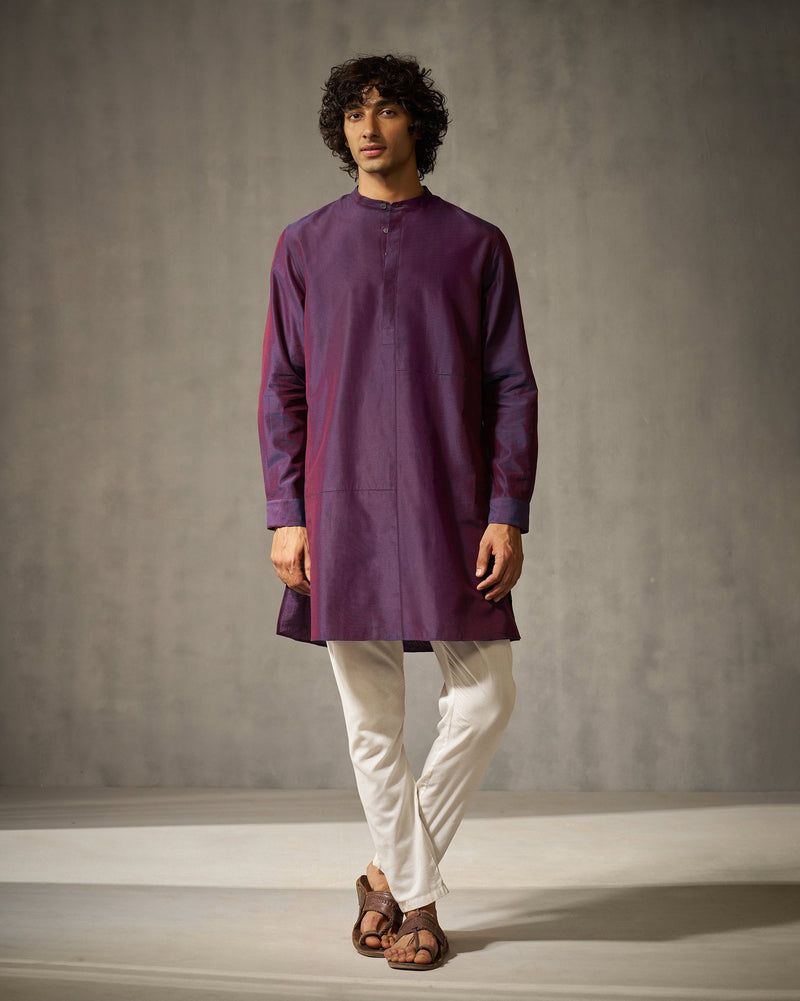 Moonbeam Kurta - Purple