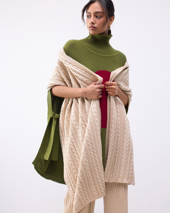 Pippa Scarf - Oatmeal
