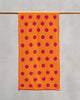 Polka Party Scarf - Orange & Fuchsia