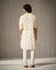 Zenith Kurta - Ivory Embroidery