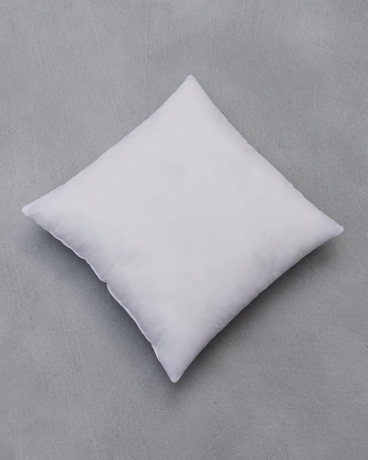 Cushion Filler 41x41 cm turned on one corner, seen from above.