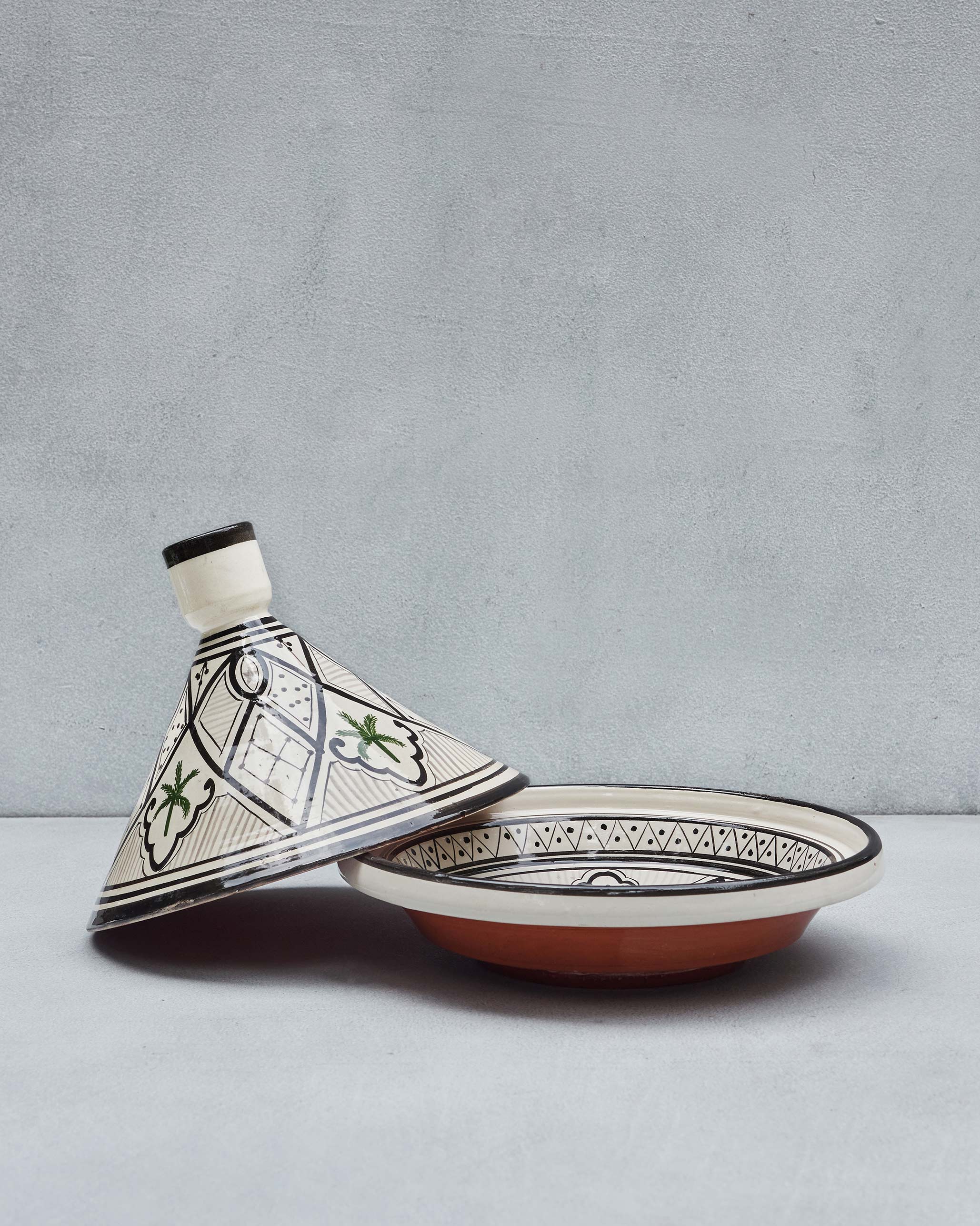 Mosaic Palm Tagine- Small