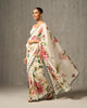 Bloom Bed Sari - Ivory Print