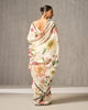 Bloom Bed Sari - Ivory Print