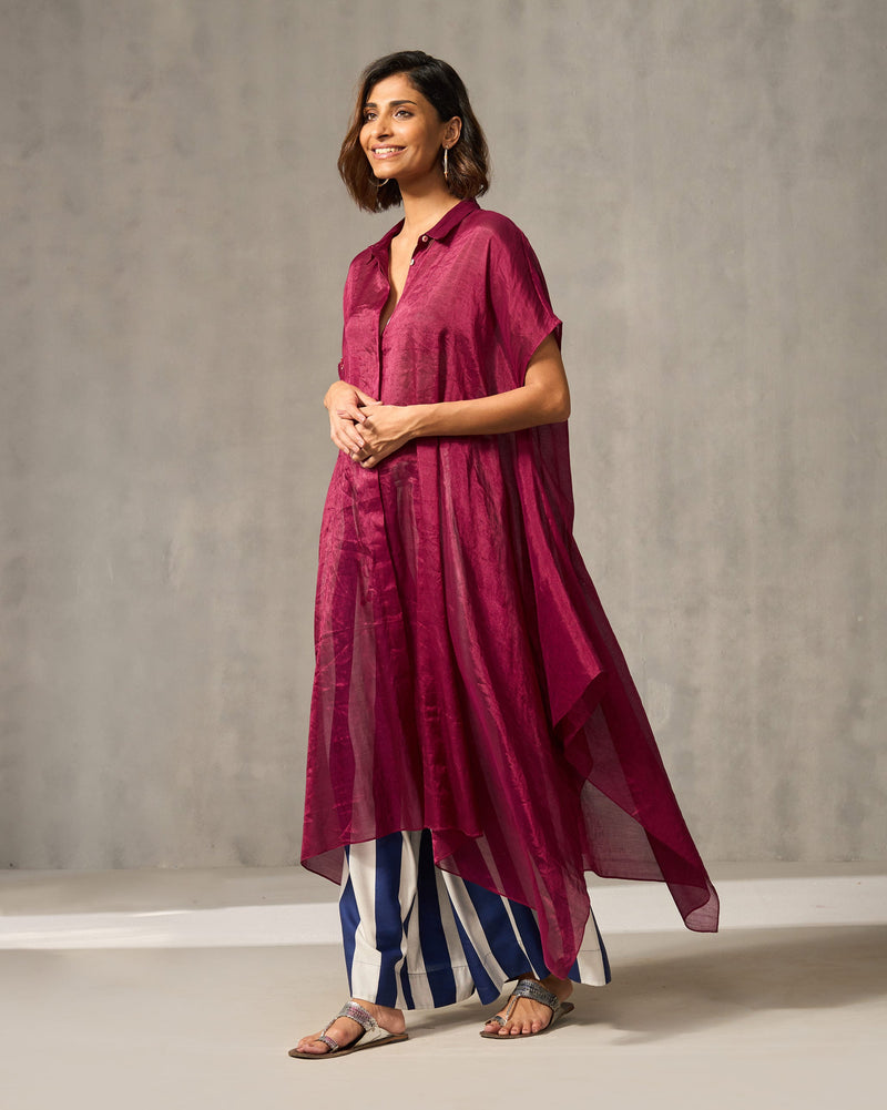 Treasure Kurta - Magenta