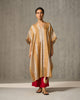 Araya Kaftan - Gold & Silver Stripes