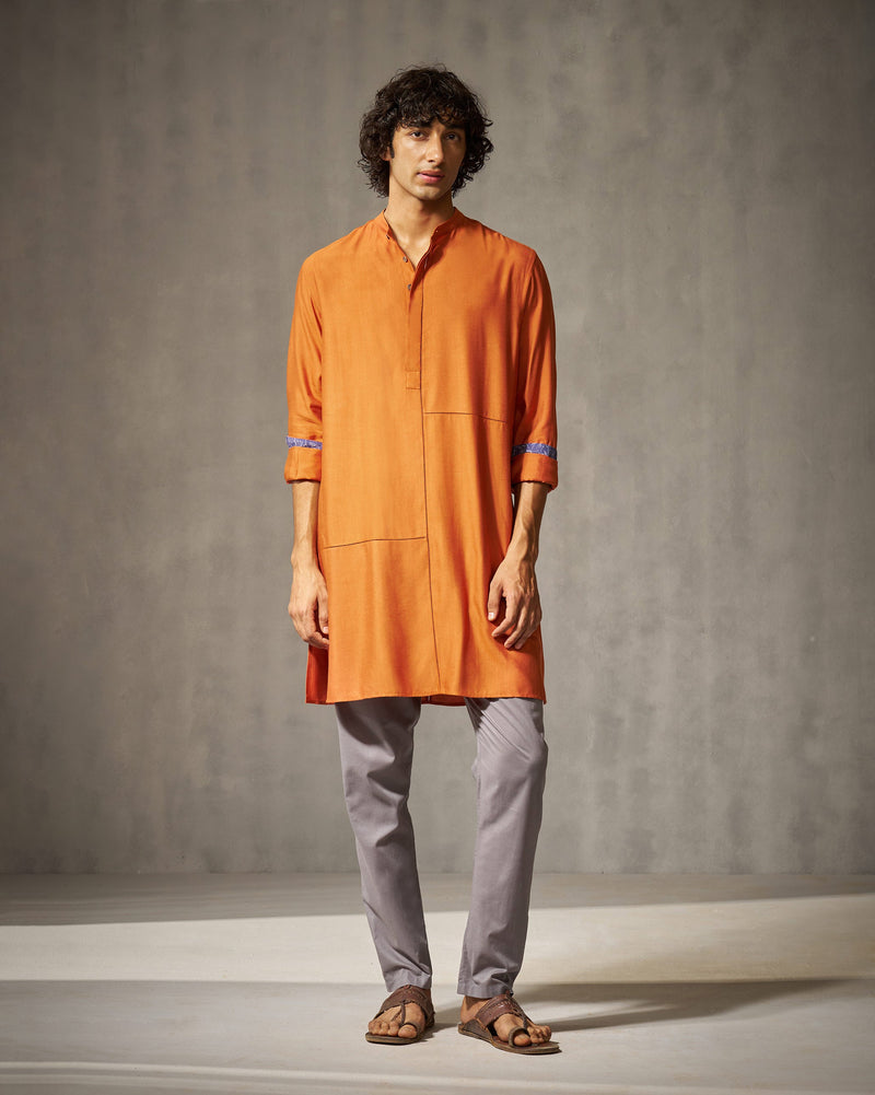 Moonbeam Kurta - Rust