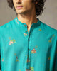 Astral Kurta - Green Print