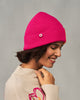 Yin-Yan Beanie - Orange & Fuchsia