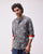 Nawab Shirt - Grey Print