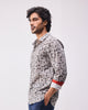 Kochi Shirt - Light Grey Print