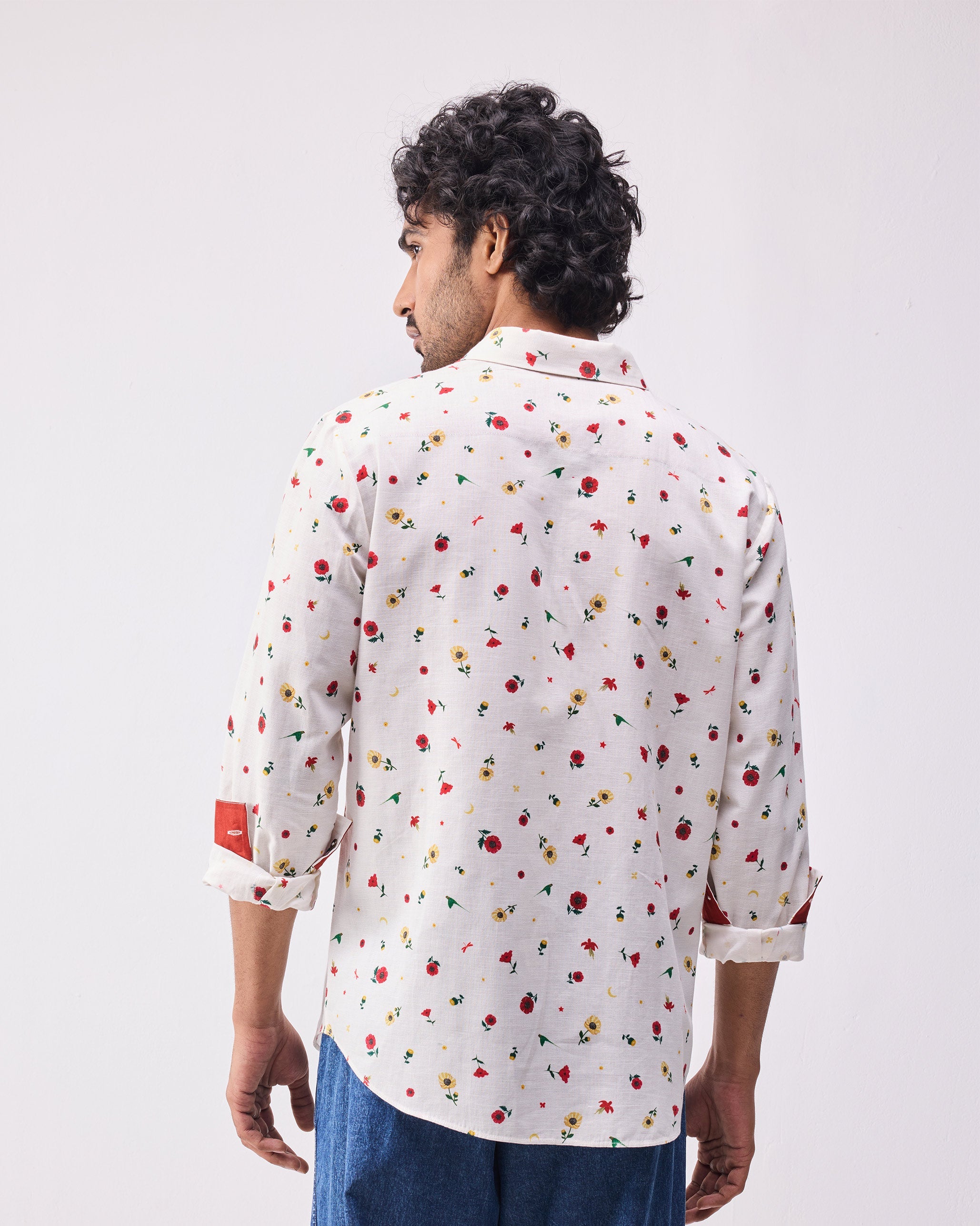 Catamaran Shirt - Ivory Print