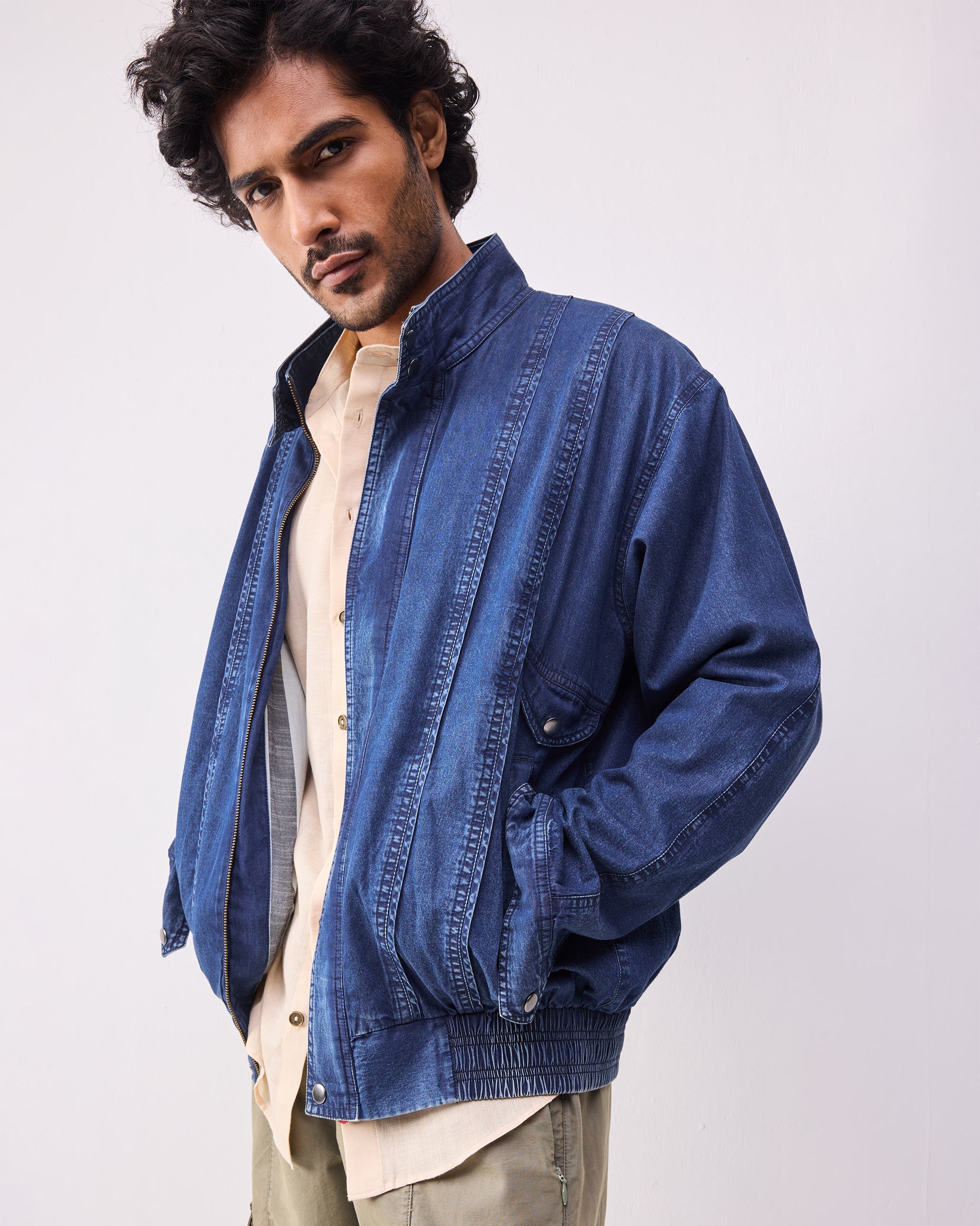 Autumn Bomber - Denim