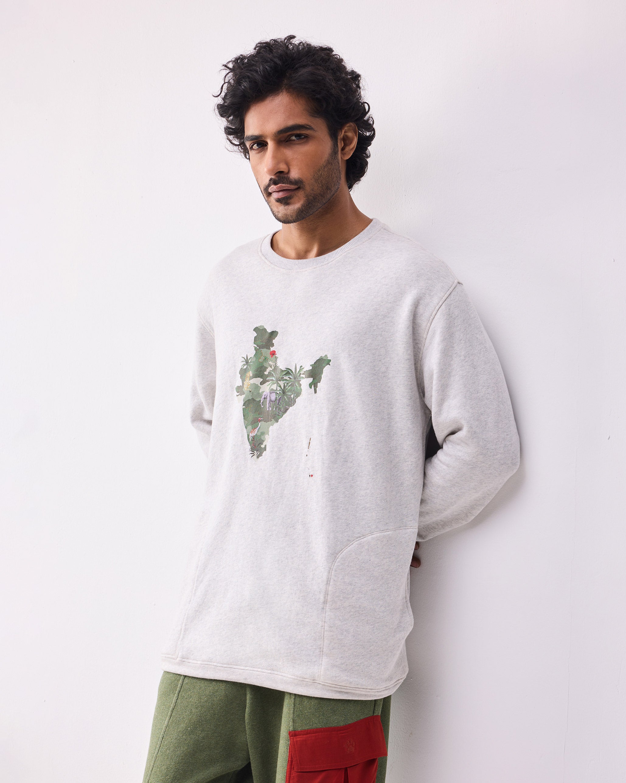 Glacier Sweatshirt - Light Grey