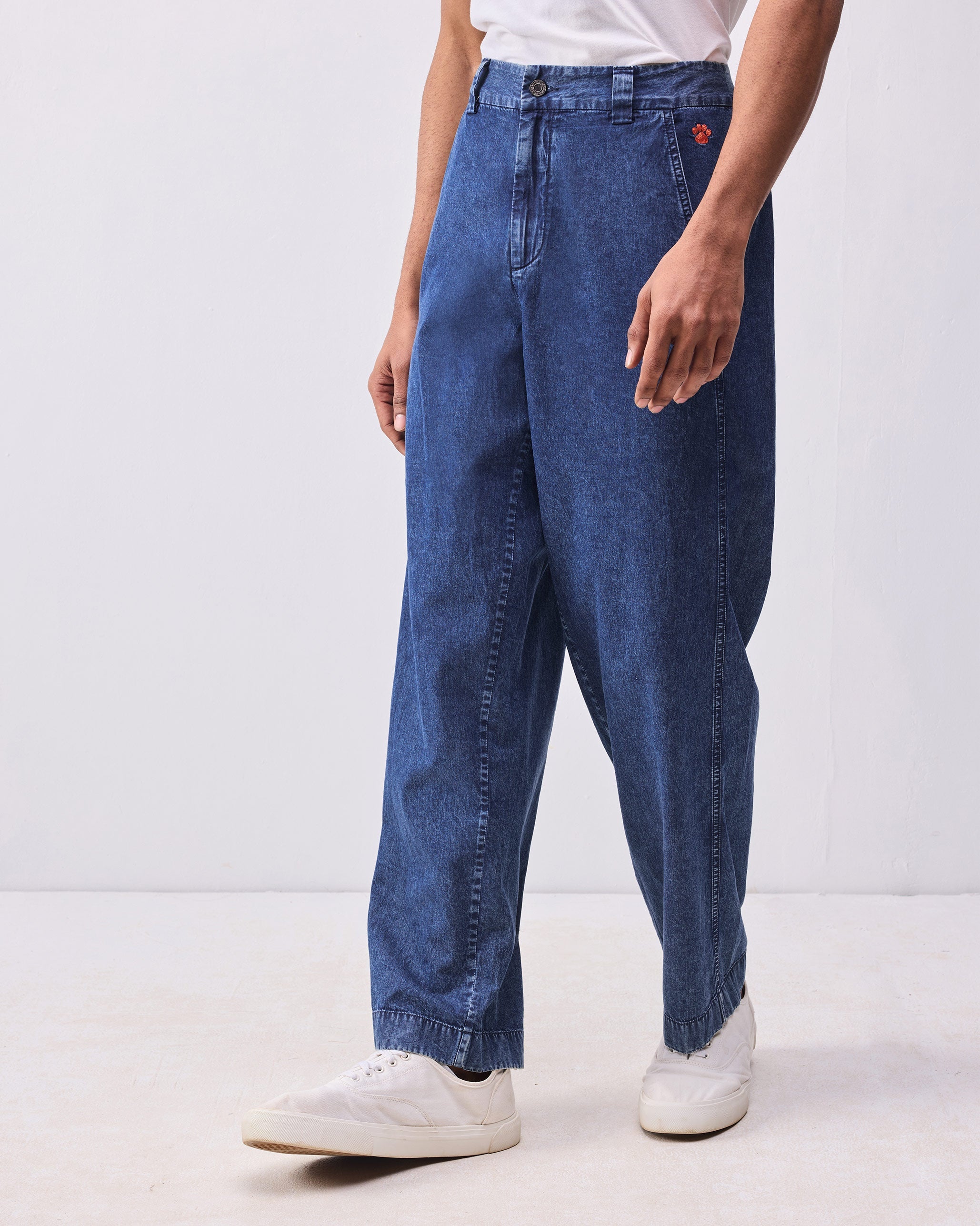 Sand Trousers - Denim