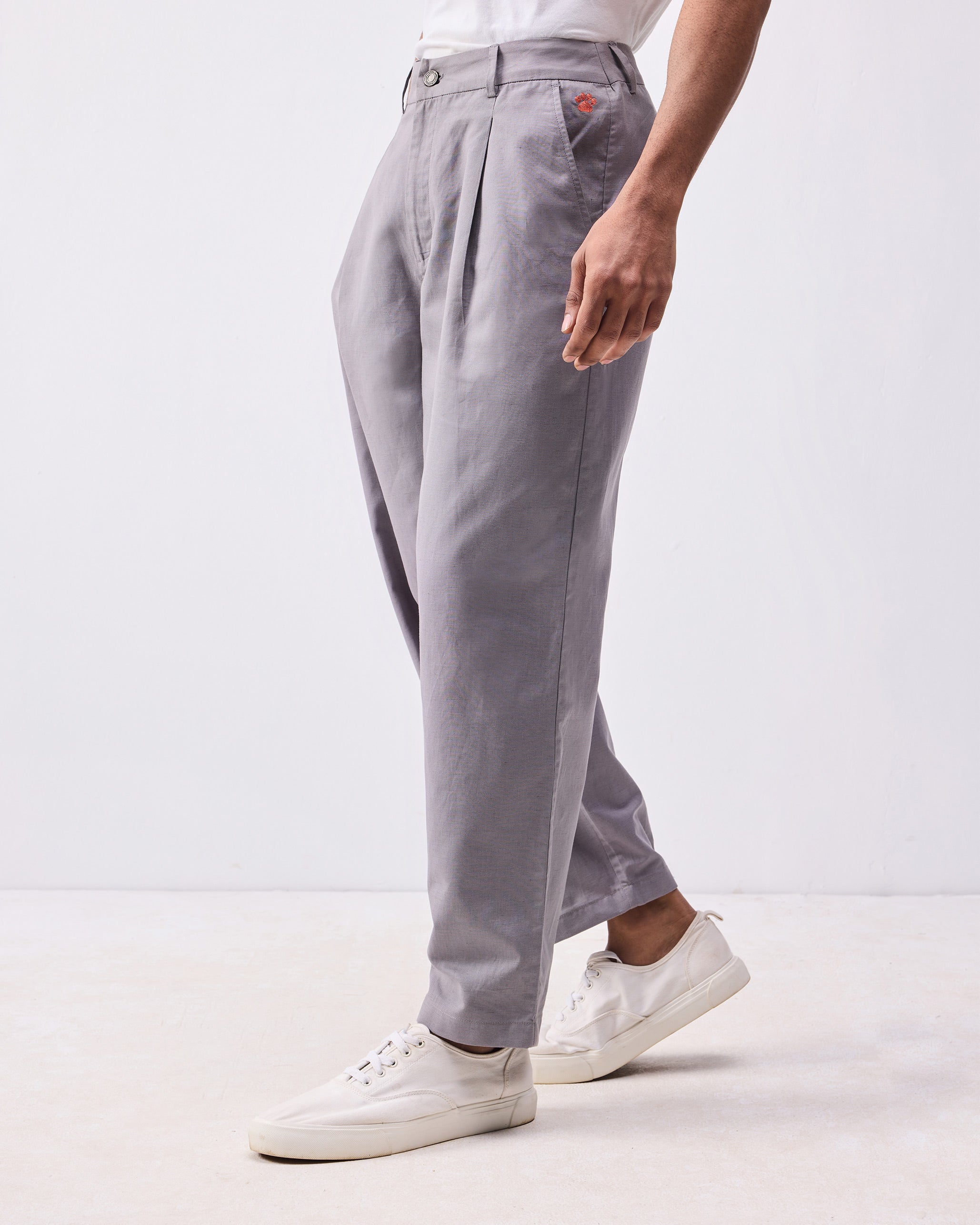 Classic Trousers - Grey