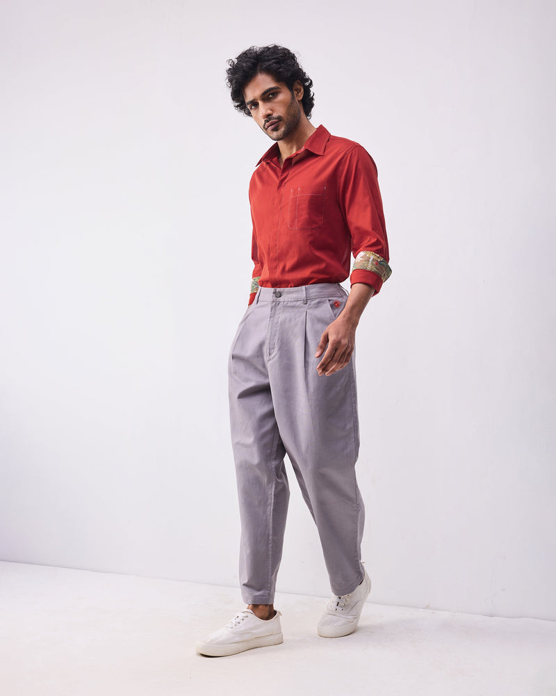 Classic Trousers - Grey