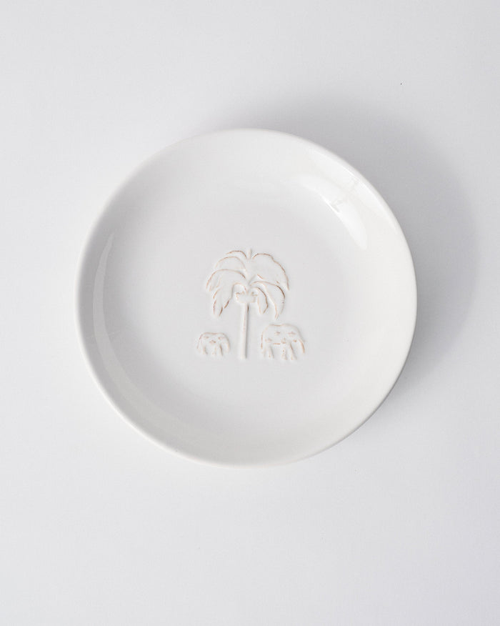 Ele Palm Pasta Plate
