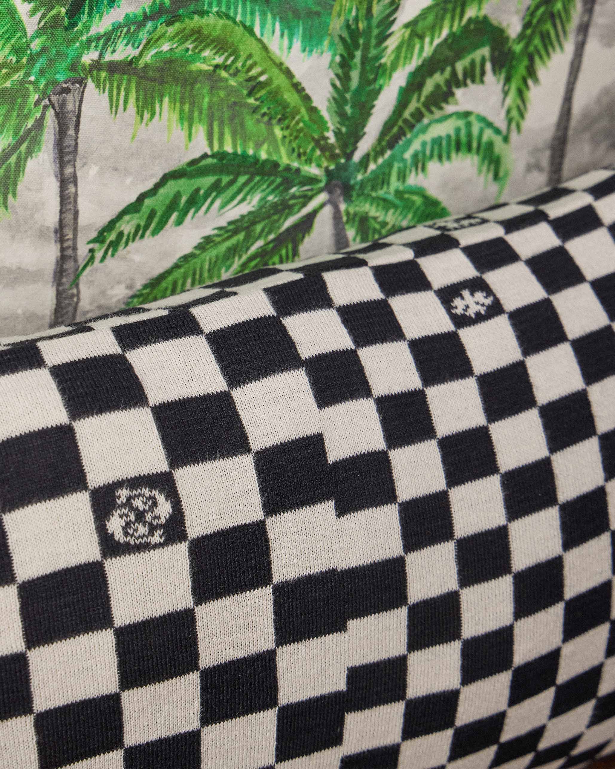 Checkered Cushion Cover