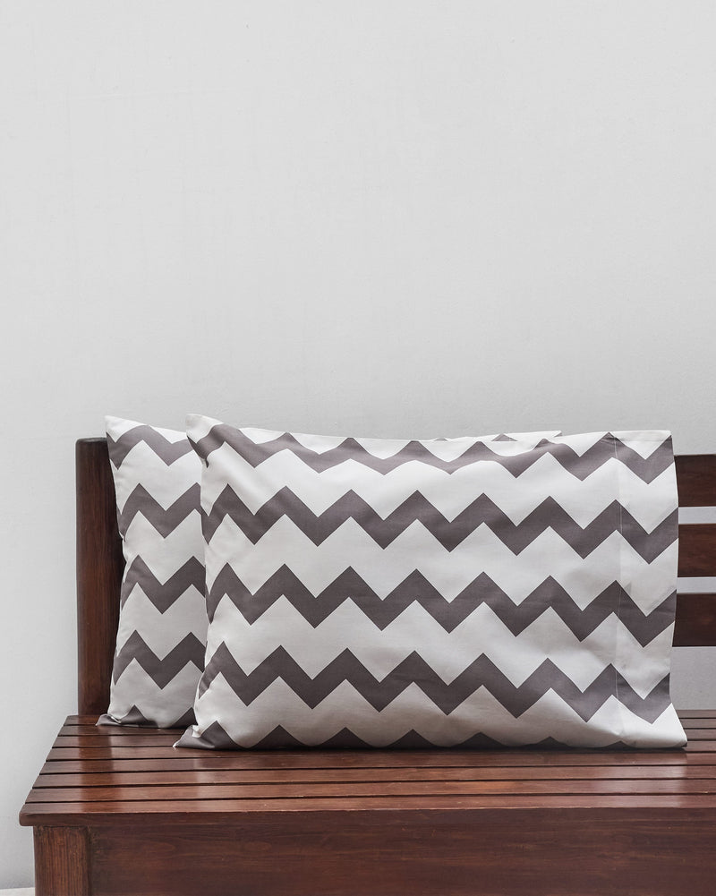Charcoal Pillow Case - Set of 2