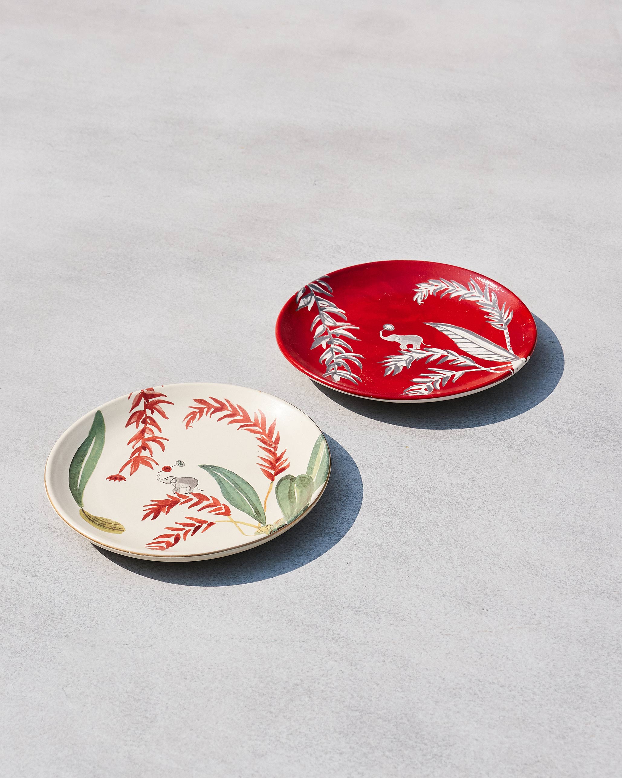 Thazin Quarter Plate- Set of 2