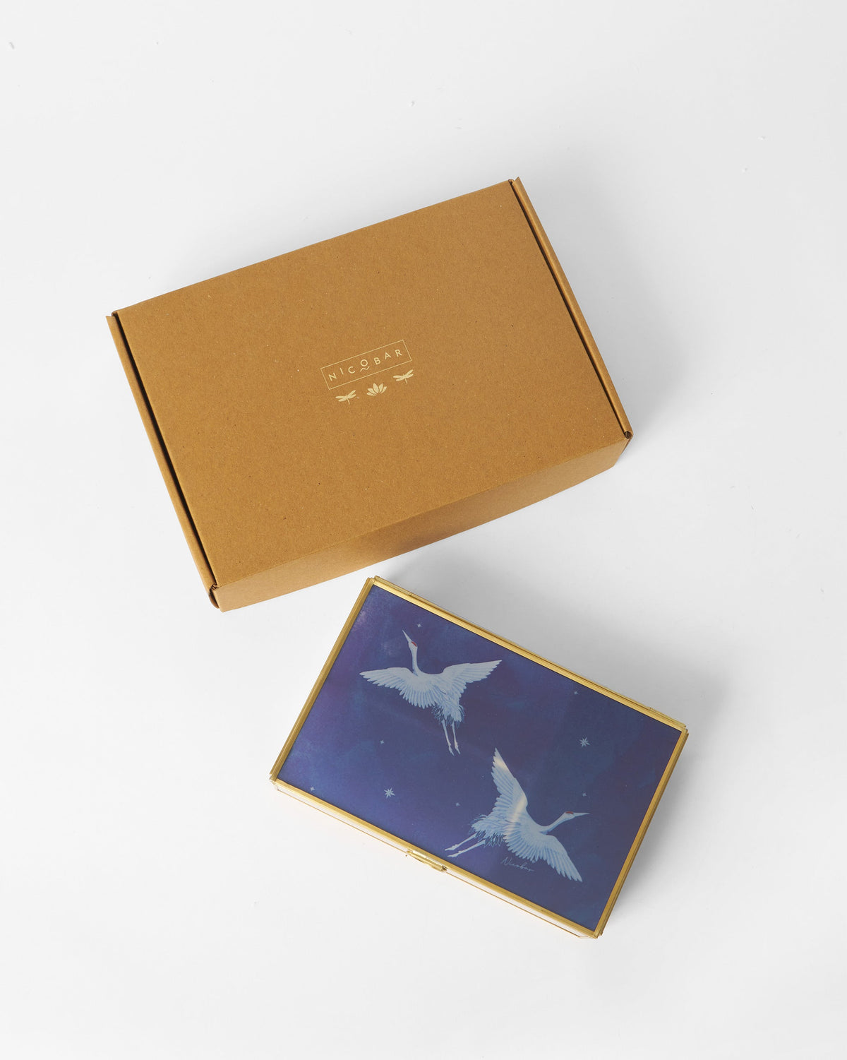 Crane Jewellery Box