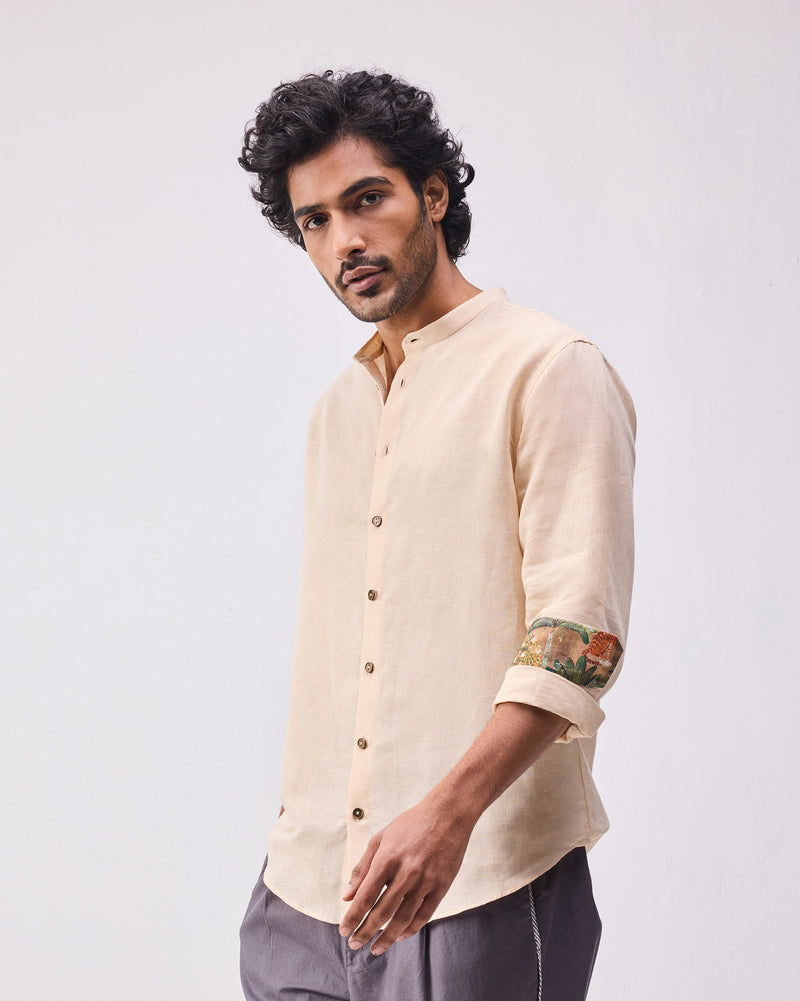 Nawab Shirt - Beige