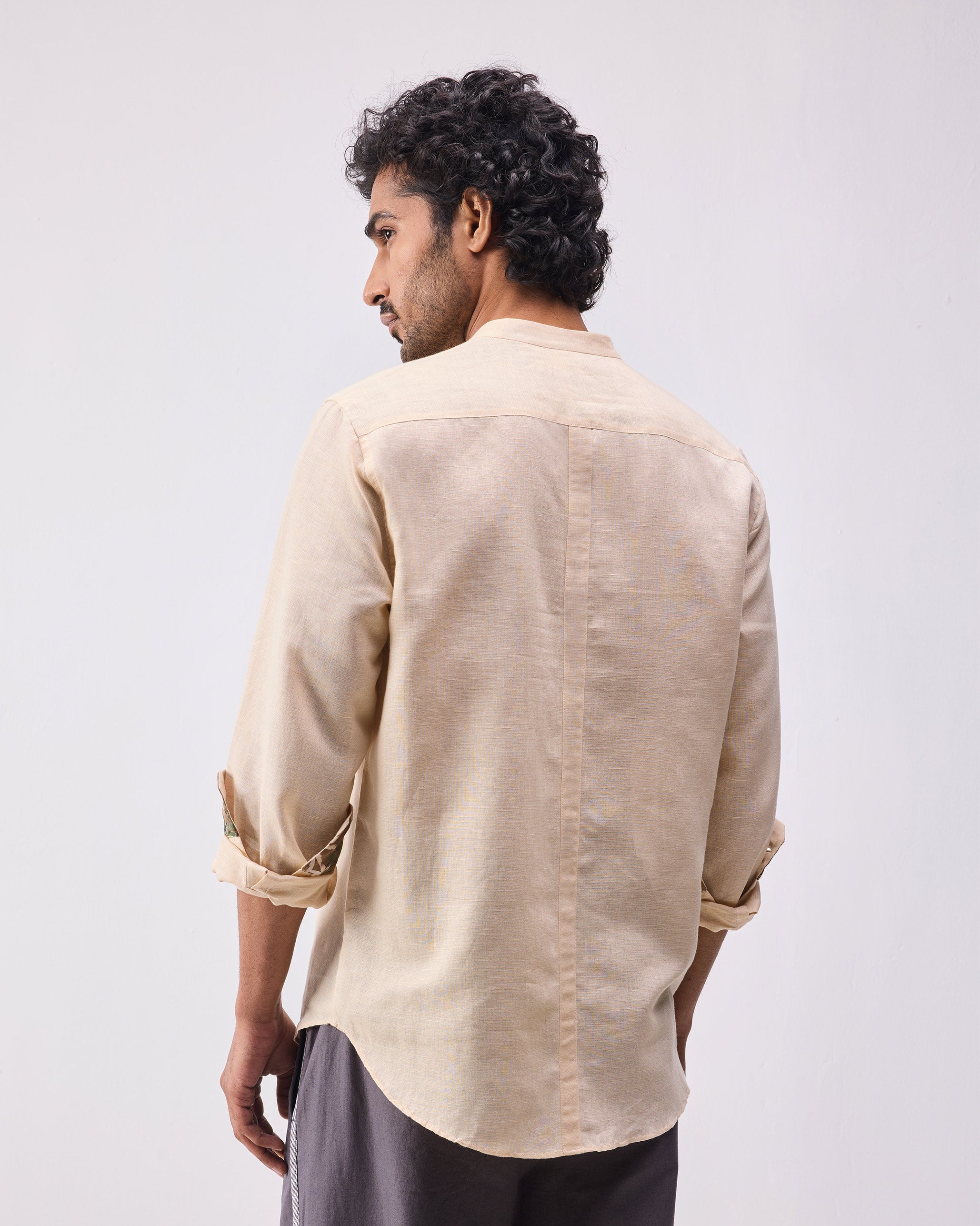 Nawab Shirt - Beige