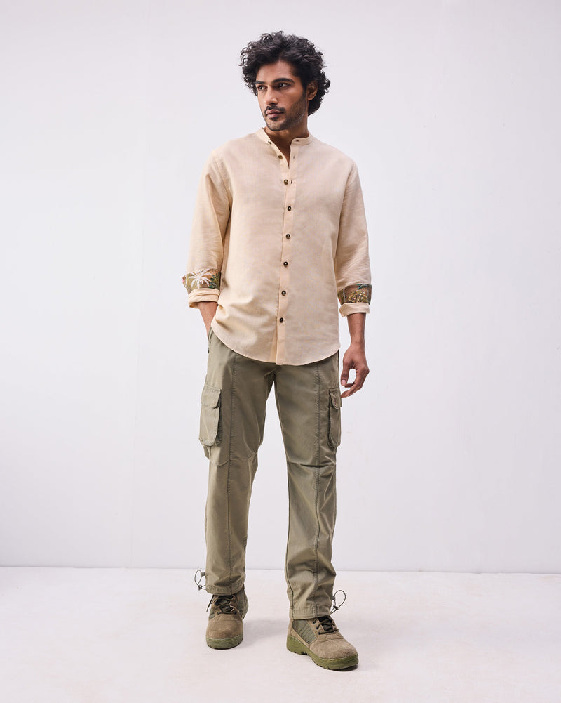 Nawab Shirt - Beige