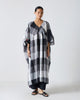 Waadi Kaftan - Black & White Checks