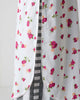 Vintage Camisole - White & Fuchsia Print