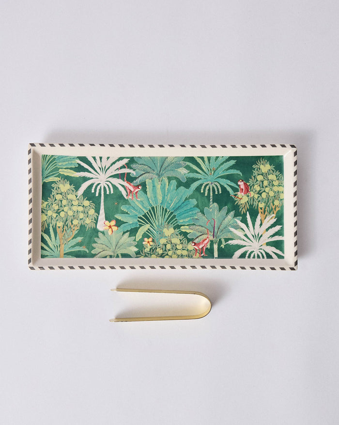 Ceylon Trail Cookie Tray with Tong