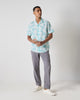 Mistari Shirt - Light Blue Print