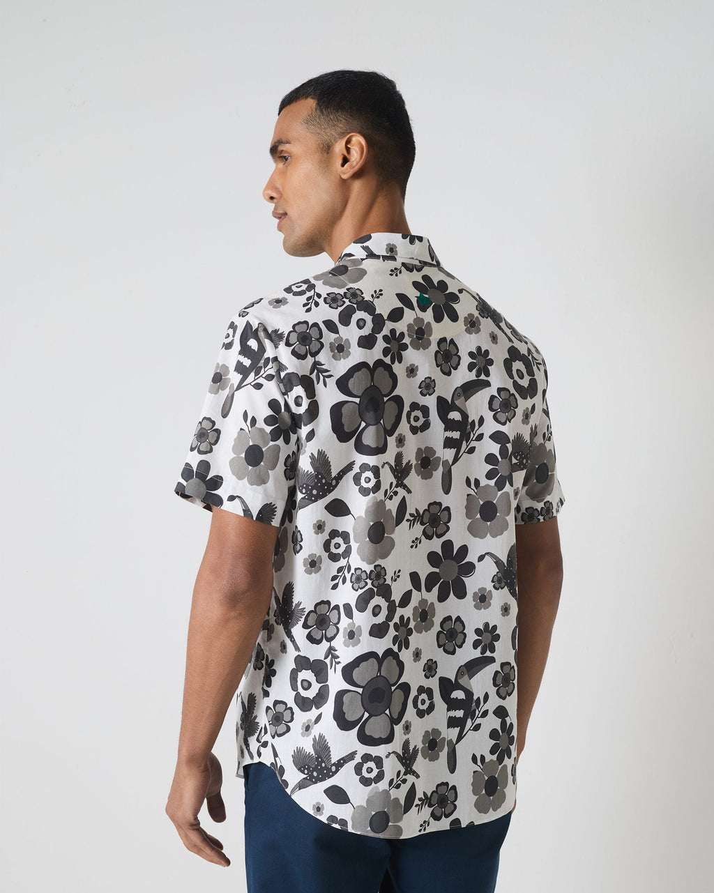 Mistari Shirt - Black & White Print – Nicobar Global