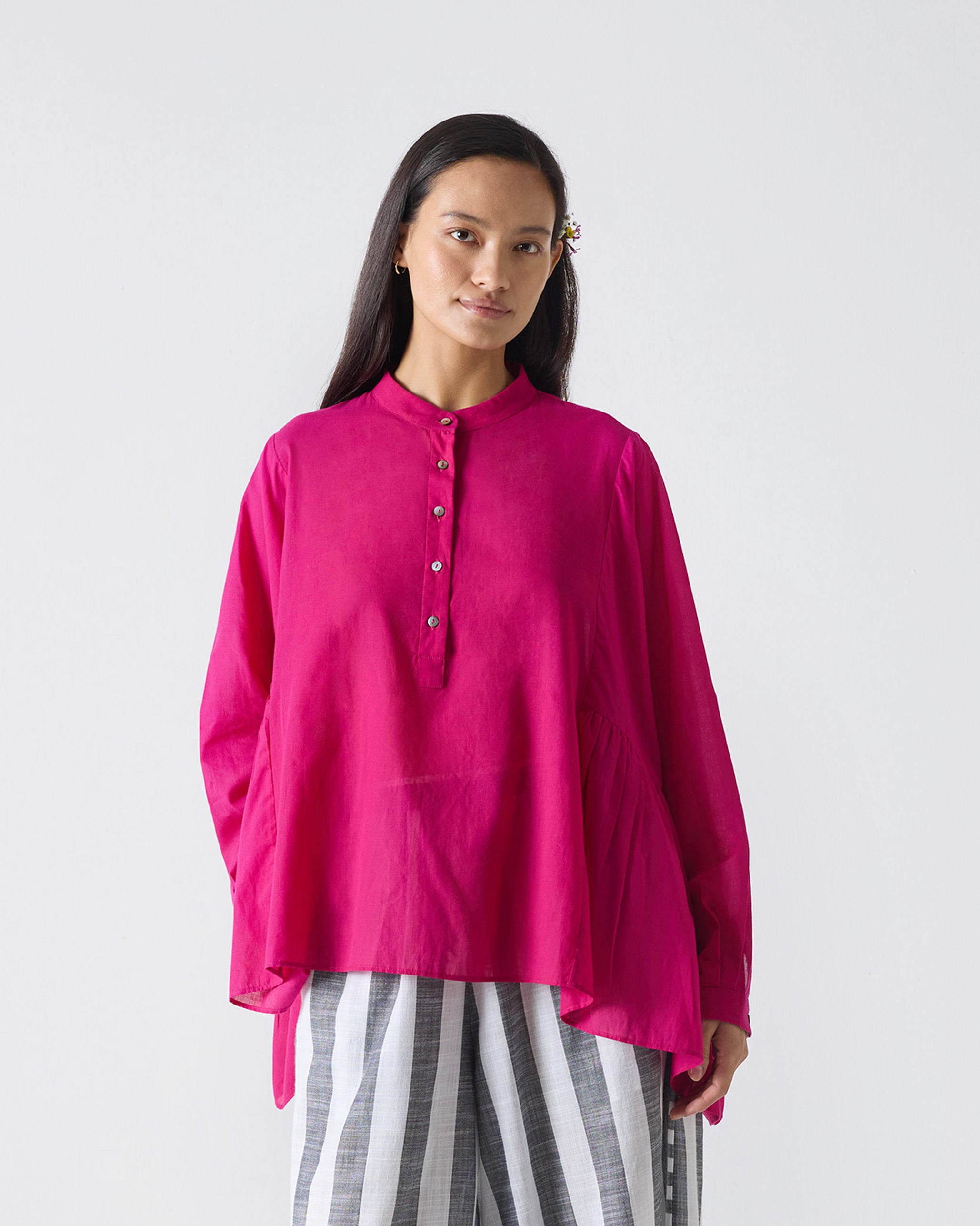 Dolman Top - Fuchsia