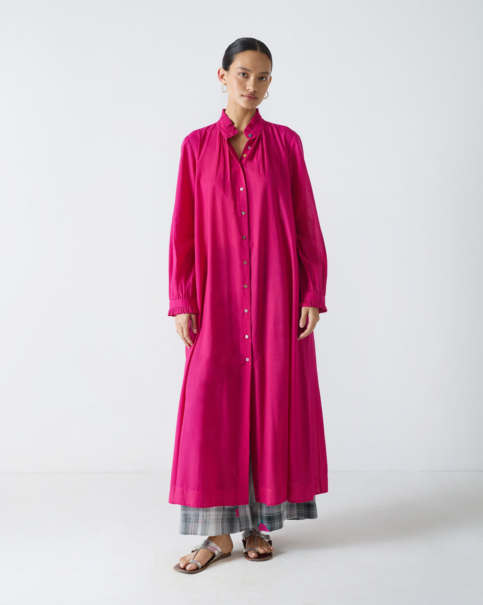 Mila Kurta - Fuchsia