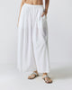 Yoi Hem Pants - White